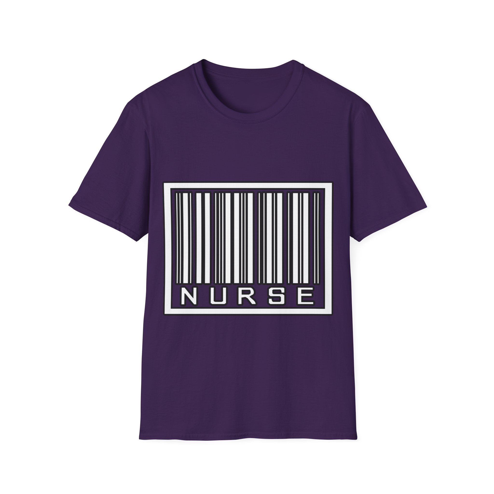 Barcode Nurse - Unisex Softstyle T-Shirt