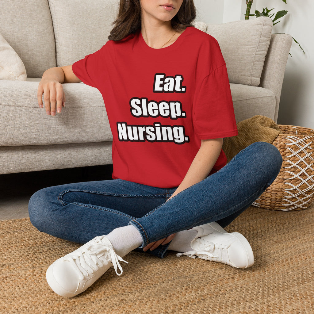 Eat. Sleep. Nursing. - Unisex Softstyle T-Shirt