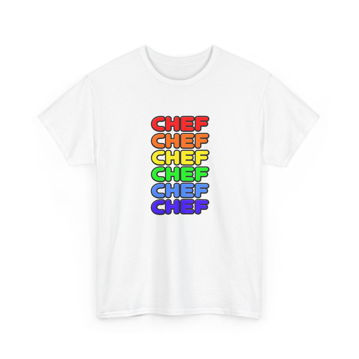 Rainbow Chef - Unisex Heavy Cotton Tee