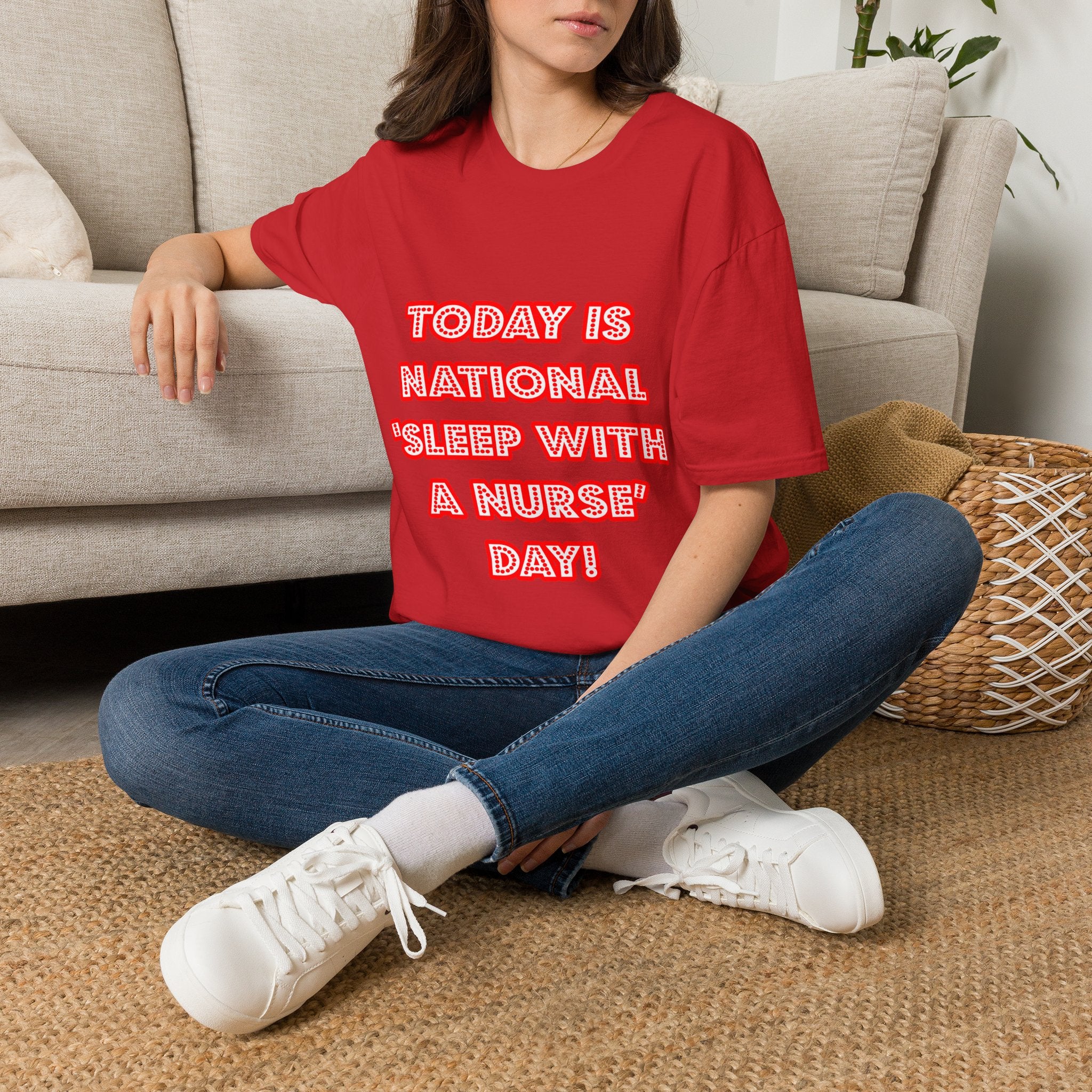 National 'Sleep With a Nurse' Day - Unisex Softstyle T-Shirt