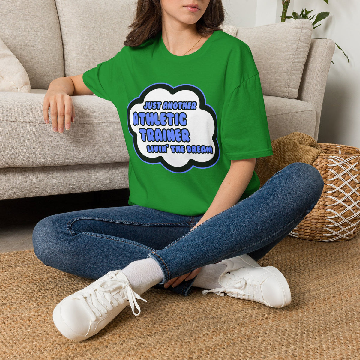 Athletic Trainer .. Livin' The Dream - Unisex Softstyle T-Shirt