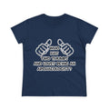Two Thumbs and Loves Being an Archaeologist - Women's Midweight Cotton Tee