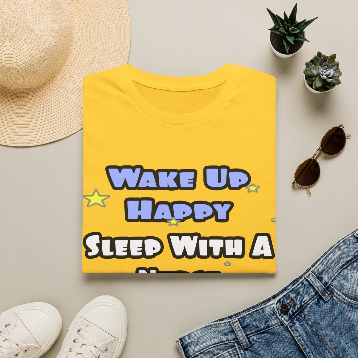 Wake Up Happy .. Sleep With Nurse Midwife - Unisex Softstyle T-Shirt