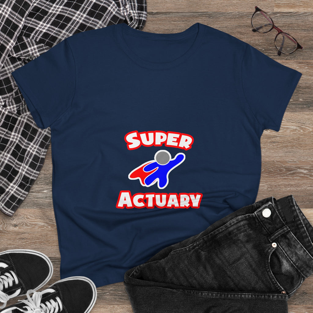 Super Actuary - Women's Midweight Cotton Tee