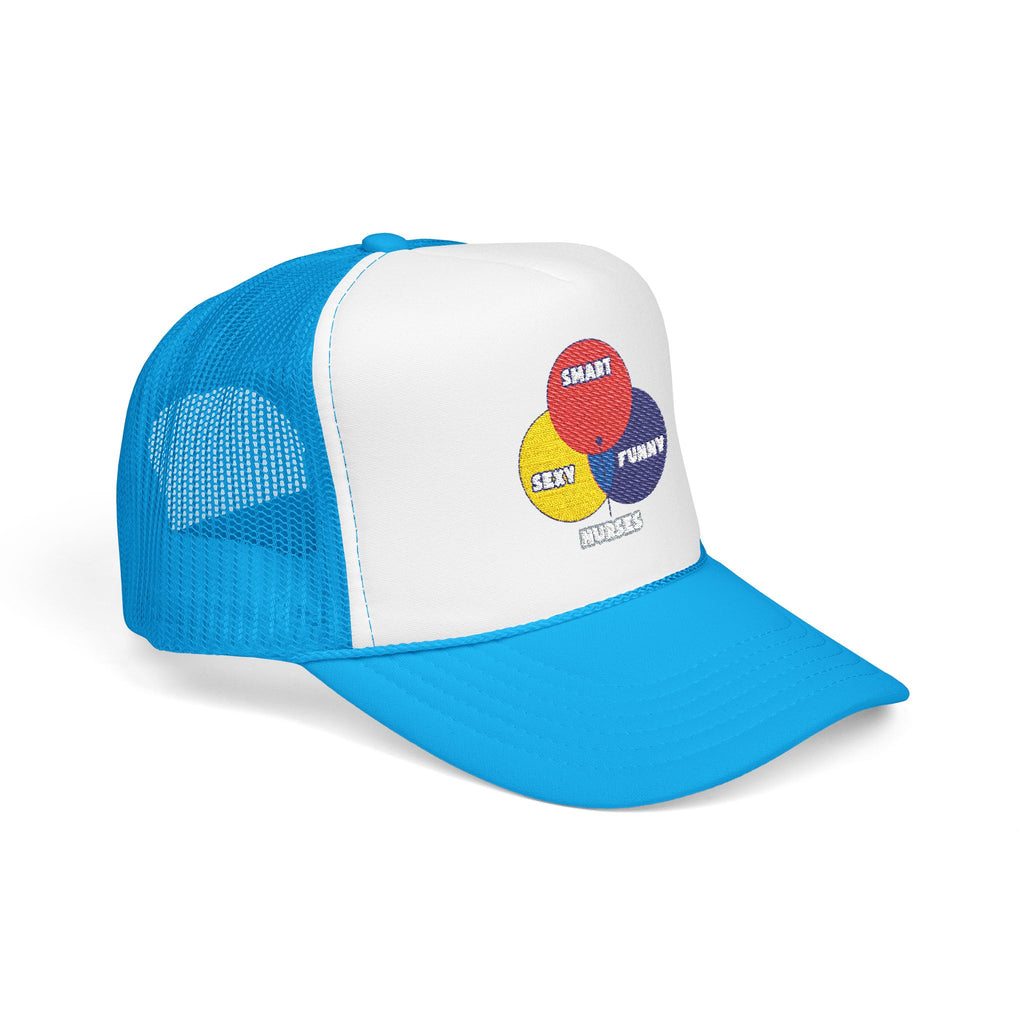 Venn Diagram .. Nurses - Foam Trucker Hat