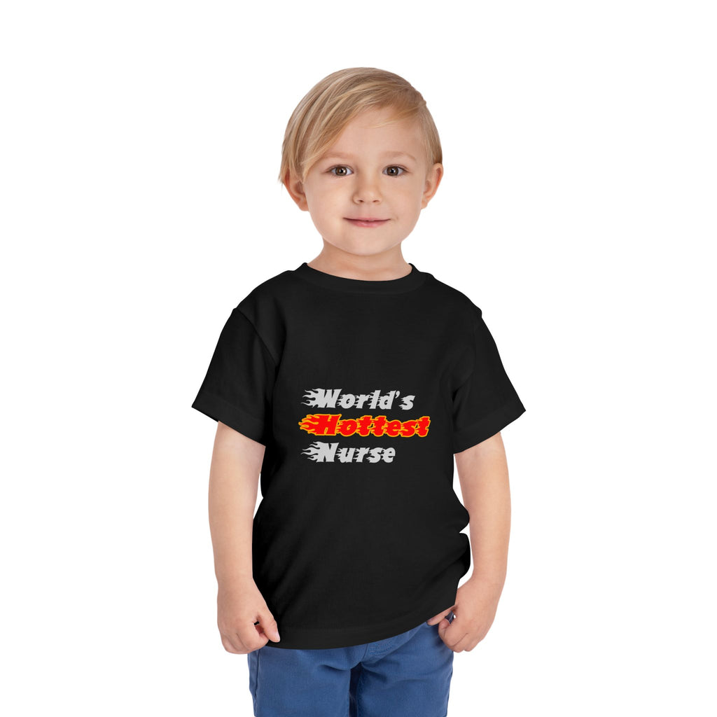 World's Hottest Nurse - Toddler Short Sleeve Tee