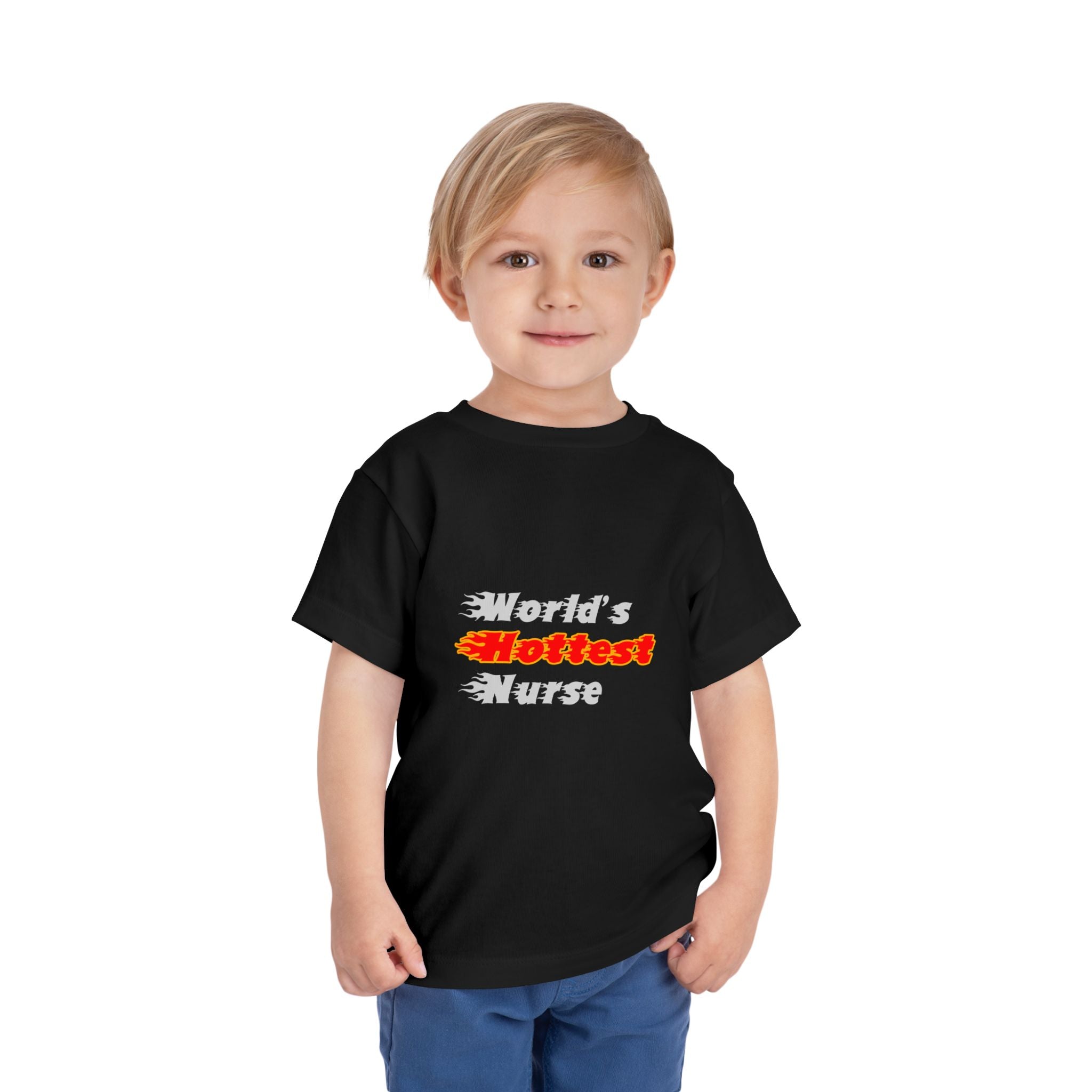 World's Hottest Nurse - Toddler Short Sleeve Tee