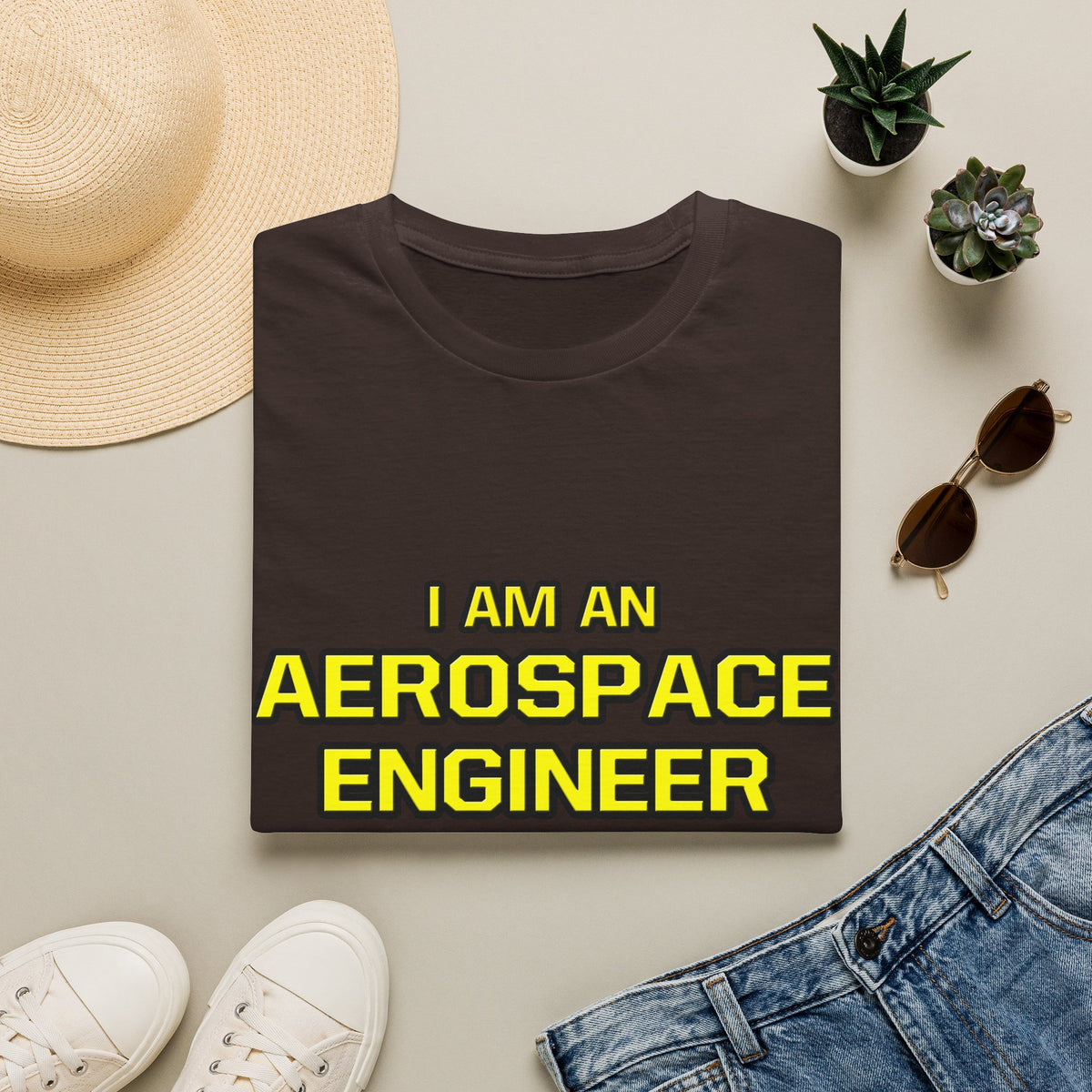 Aerospace Engineer...Superior Intelligence - Unisex Softstyle T-Shirt
