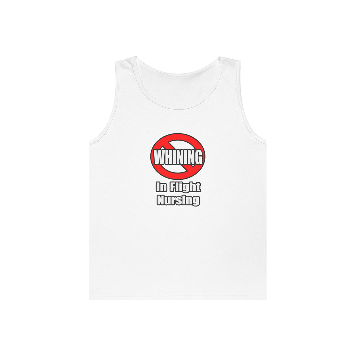No Whining In Flight Nursing - Unisex Heavy Cotton Tank Top