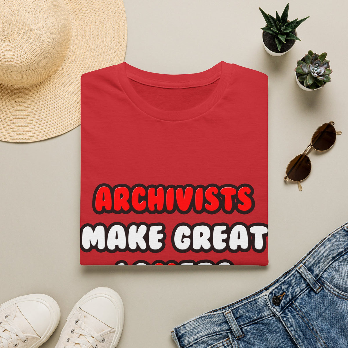 Archivists Make Great Lovers - Unisex Softstyle T-Shirt