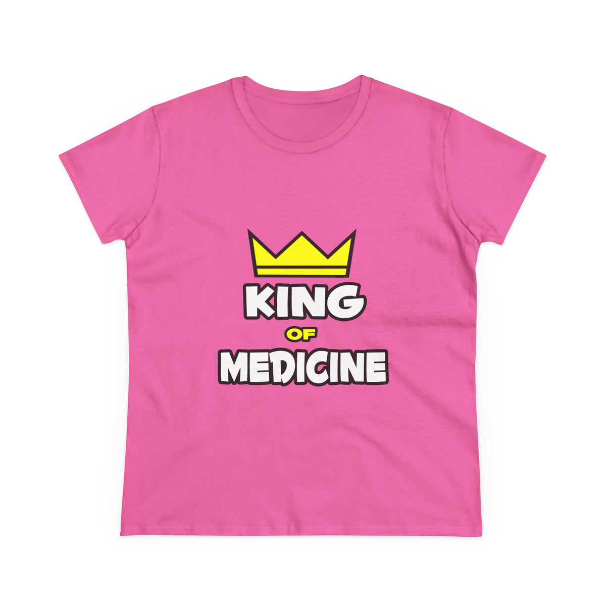 King of Medicine - Women's Midweight Cotton Tee