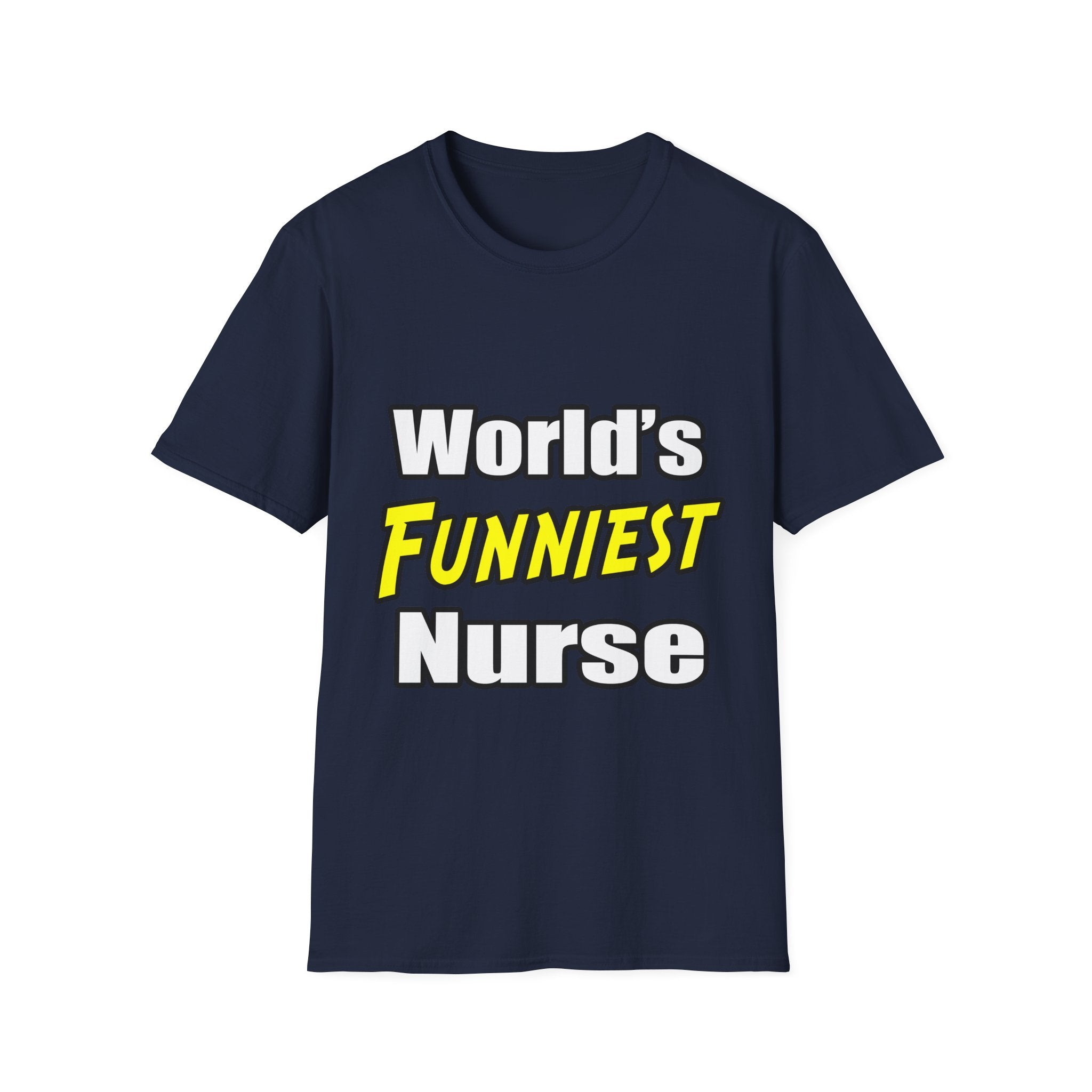 World's Funniest Nurse - Unisex Softstyle T-Shirt