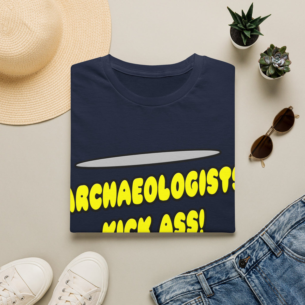 Archaeologists Kick Ass! - Unisex Softstyle T-Shirt