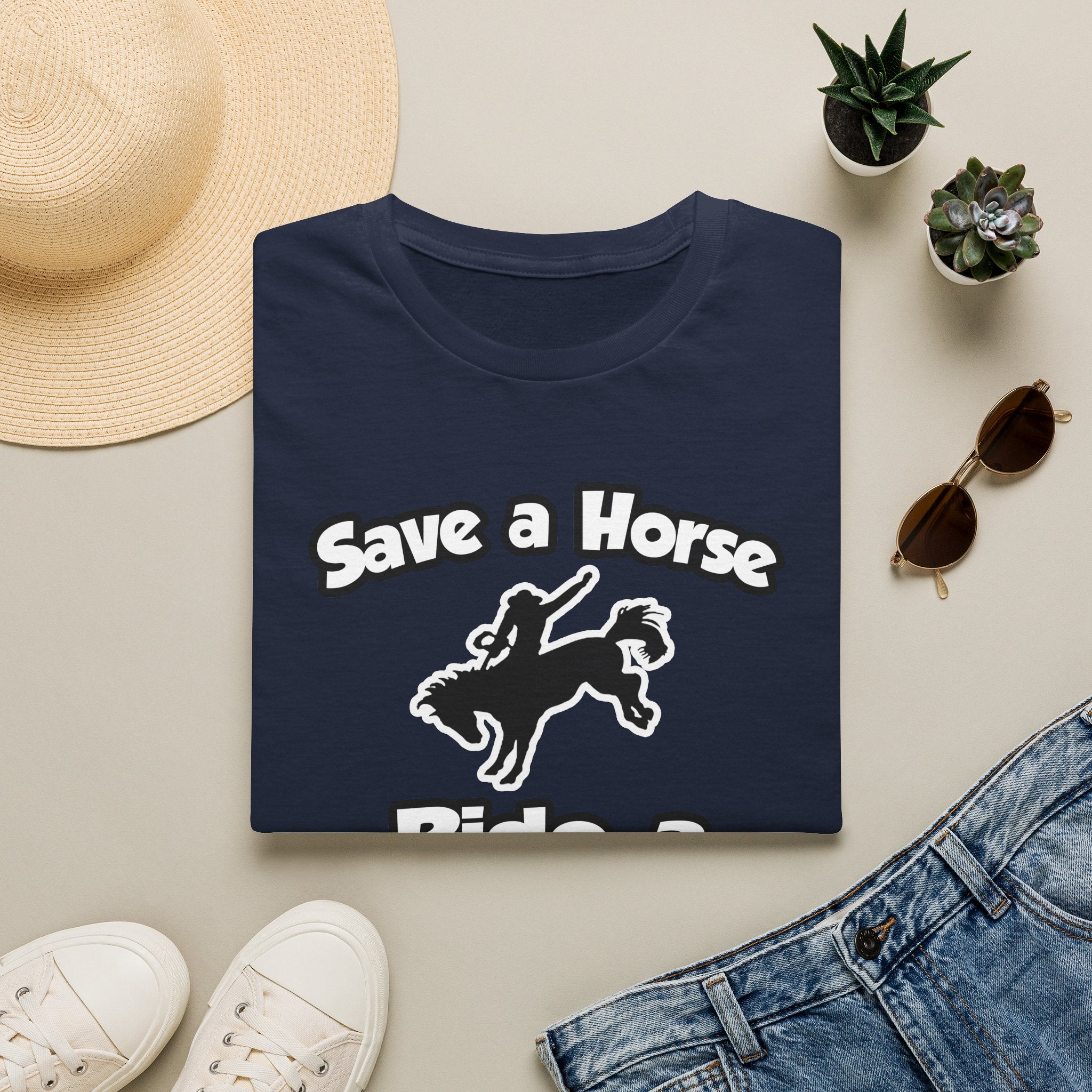 Save a Horse .. Ride a Nurse - Unisex Softstyle T-Shirt