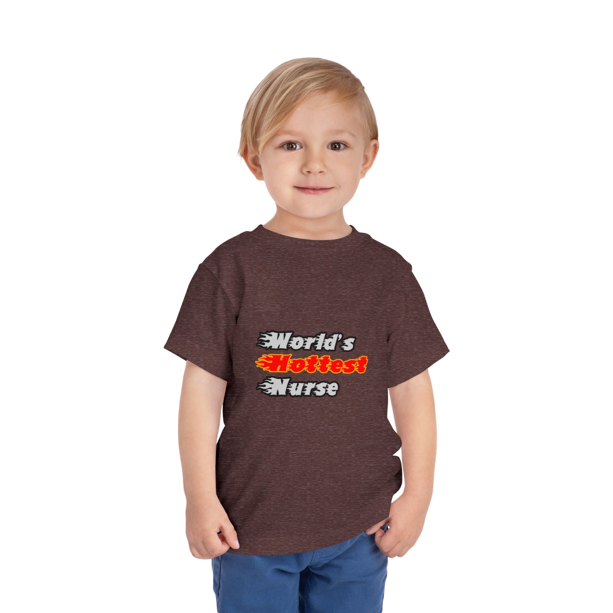 World's Hottest Nurse - Toddler Short Sleeve Tee