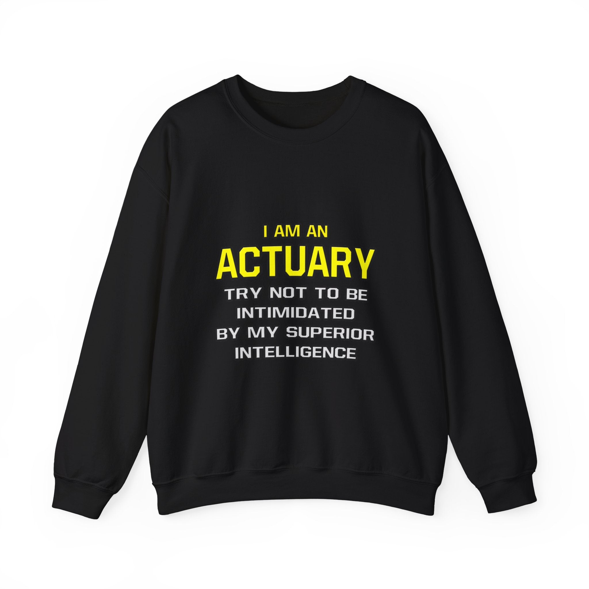 Actuary...Superior Intelligence - Unisex Heavy Blend™ Crewneck Sweatshirt
