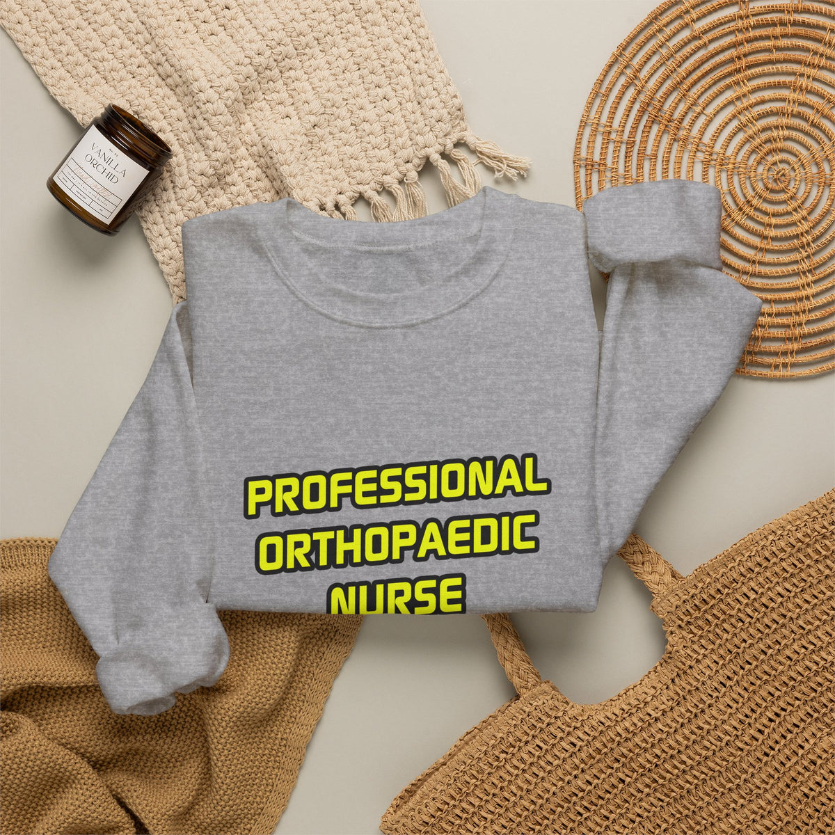 Professional Orthopaedic Nurse .. Joke - Unisex Heavy Blend™ Crewneck Sweatshirt