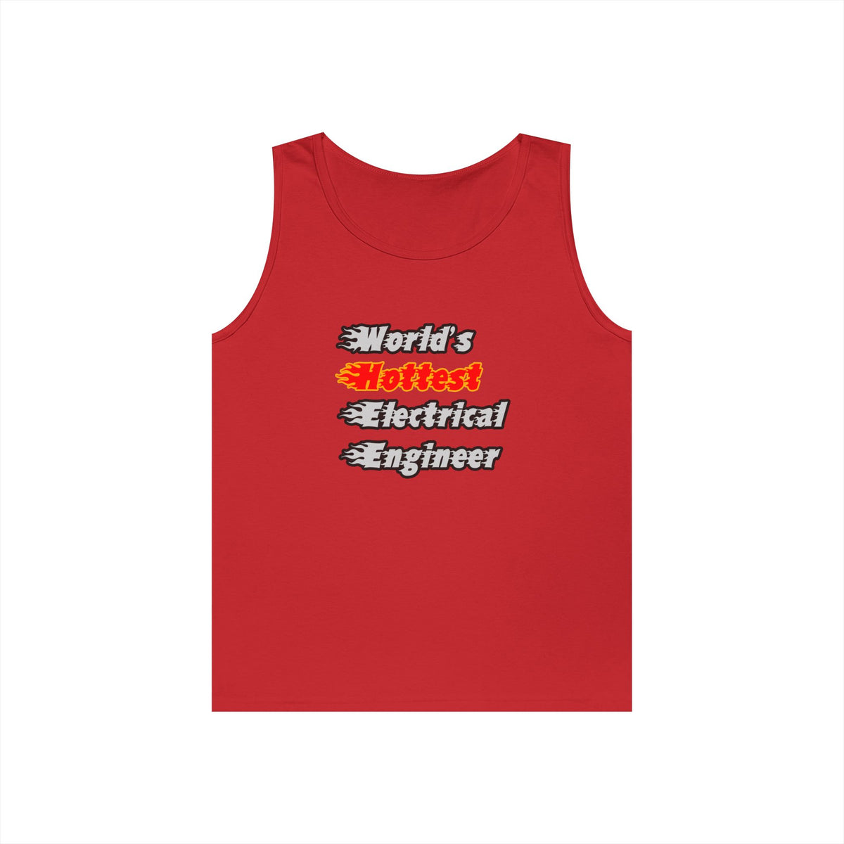 World's Hottest Electrical Engineer - Unisex Heavy Cotton Tank Top