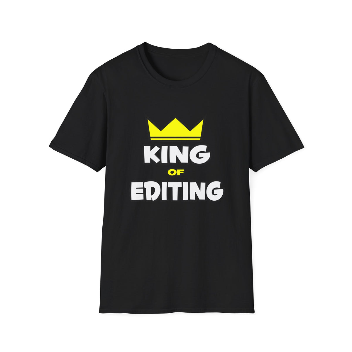 King of Editing - Unisex Softstyle T-Shirt