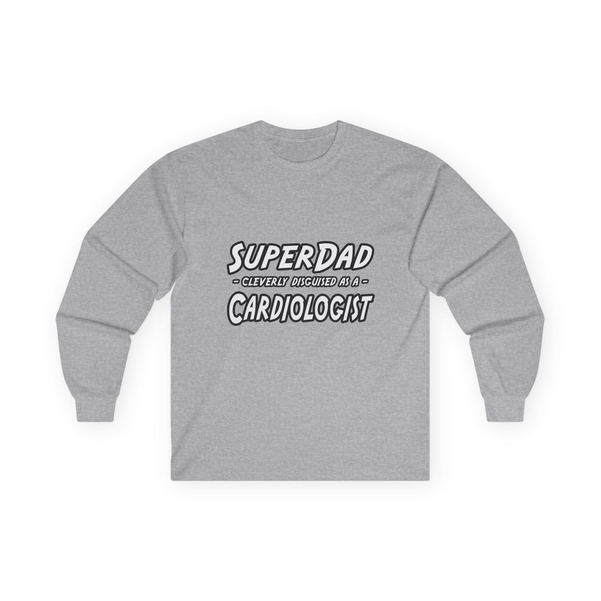 SuperDad...Cardiologist - Unisex Ultra Cotton Long Sleeve Tee