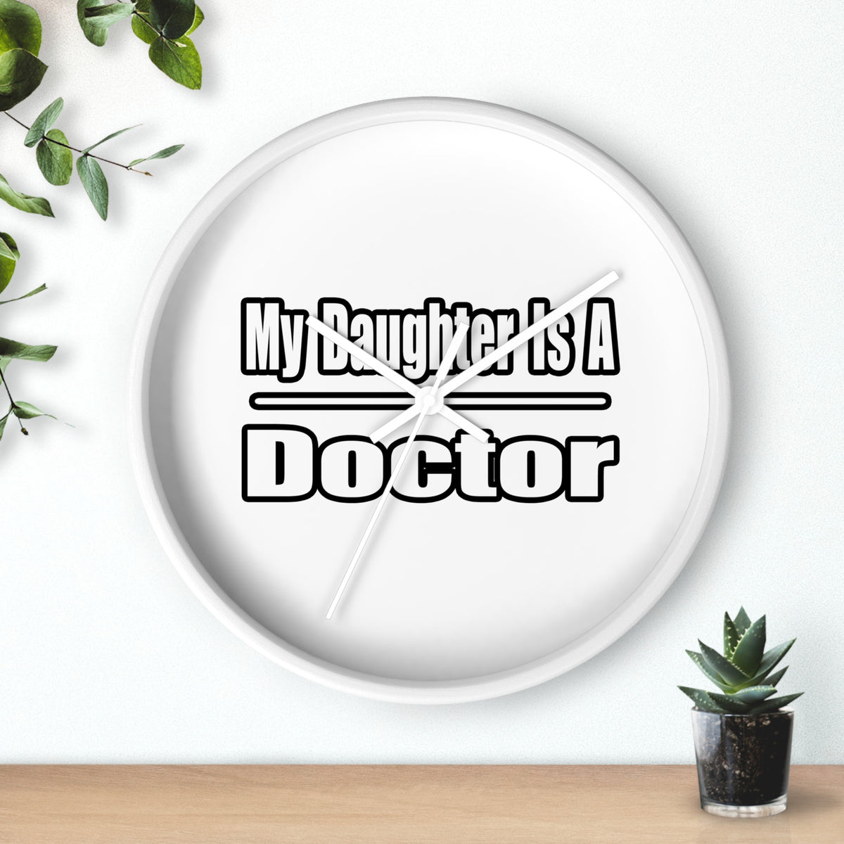 My Daughter Doctor - Wall Clock
