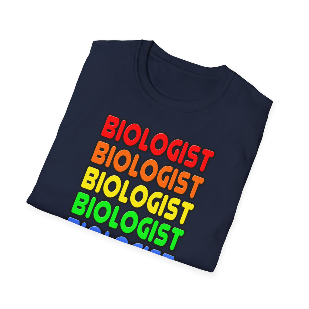 Rainbow Biologist - Unisex Softstyle T-Shirt