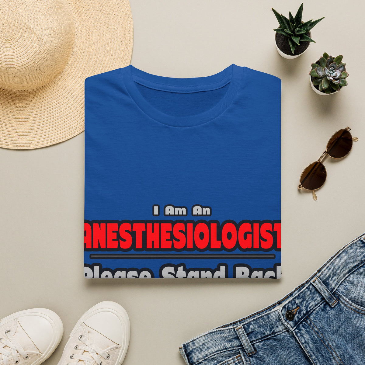 Anesthesiologist ... Stand Back ... Work My Magic - Unisex Softstyle T-Shirt
