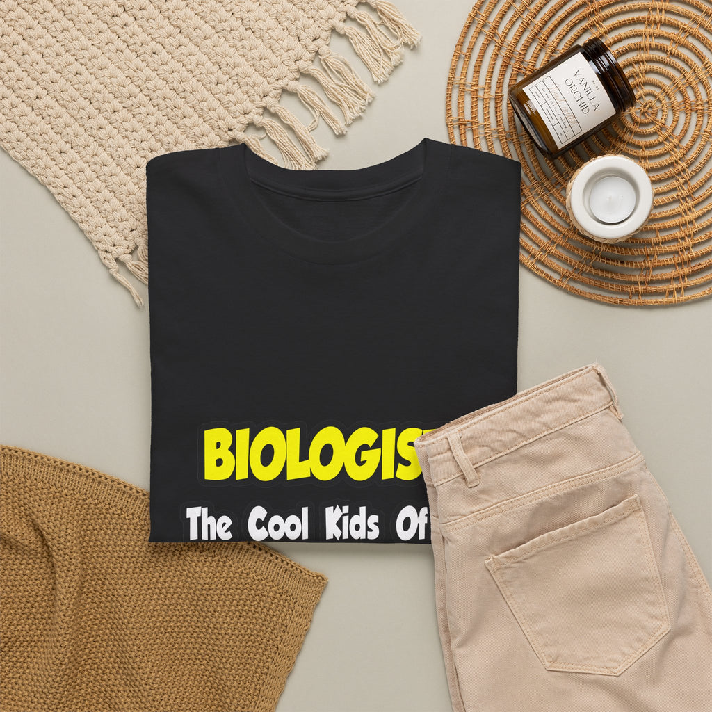 Biologists...Cool Kids of Science World - Unisex Heavy Cotton Tee