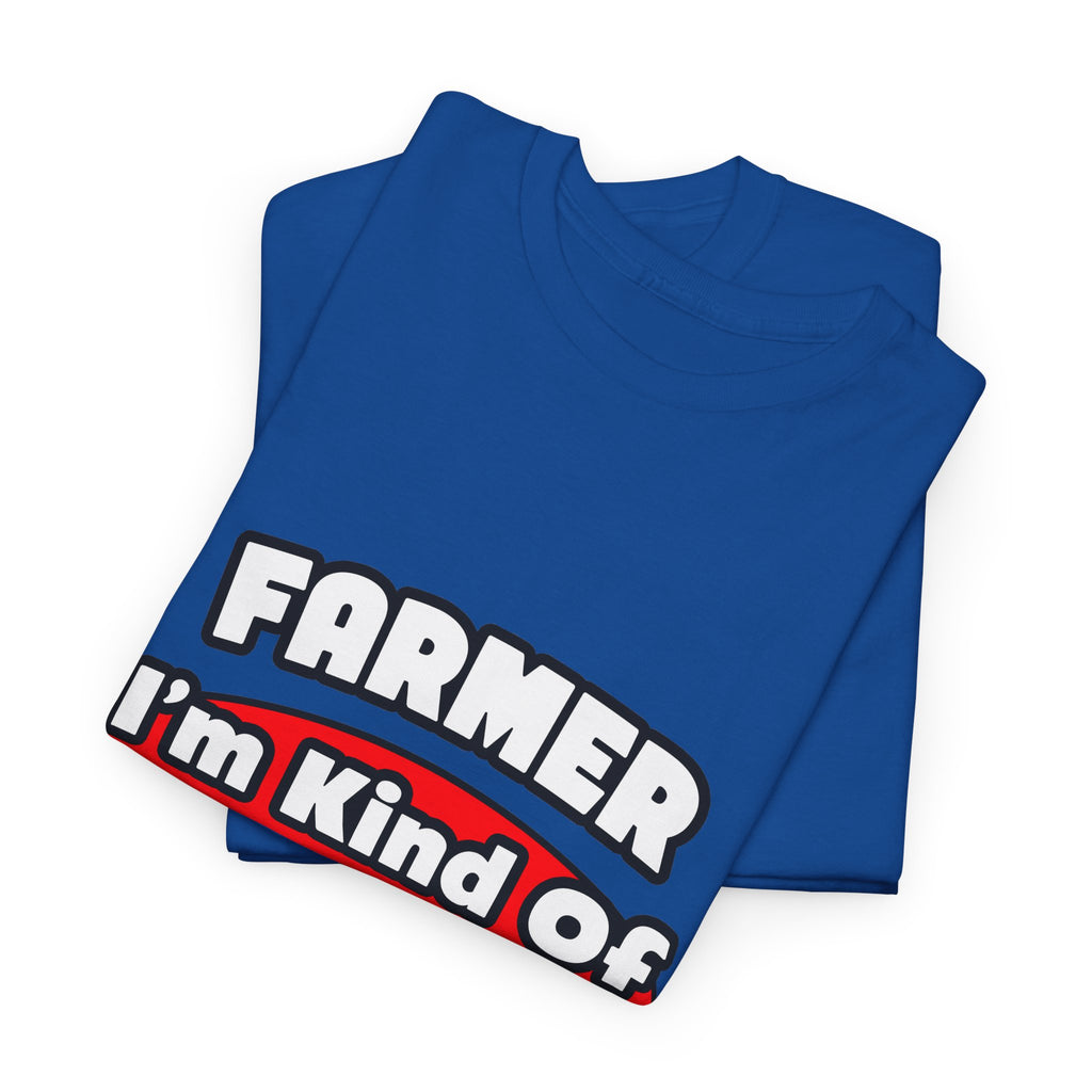 Farmer...Big Deal - Unisex Heavy Cotton Tee