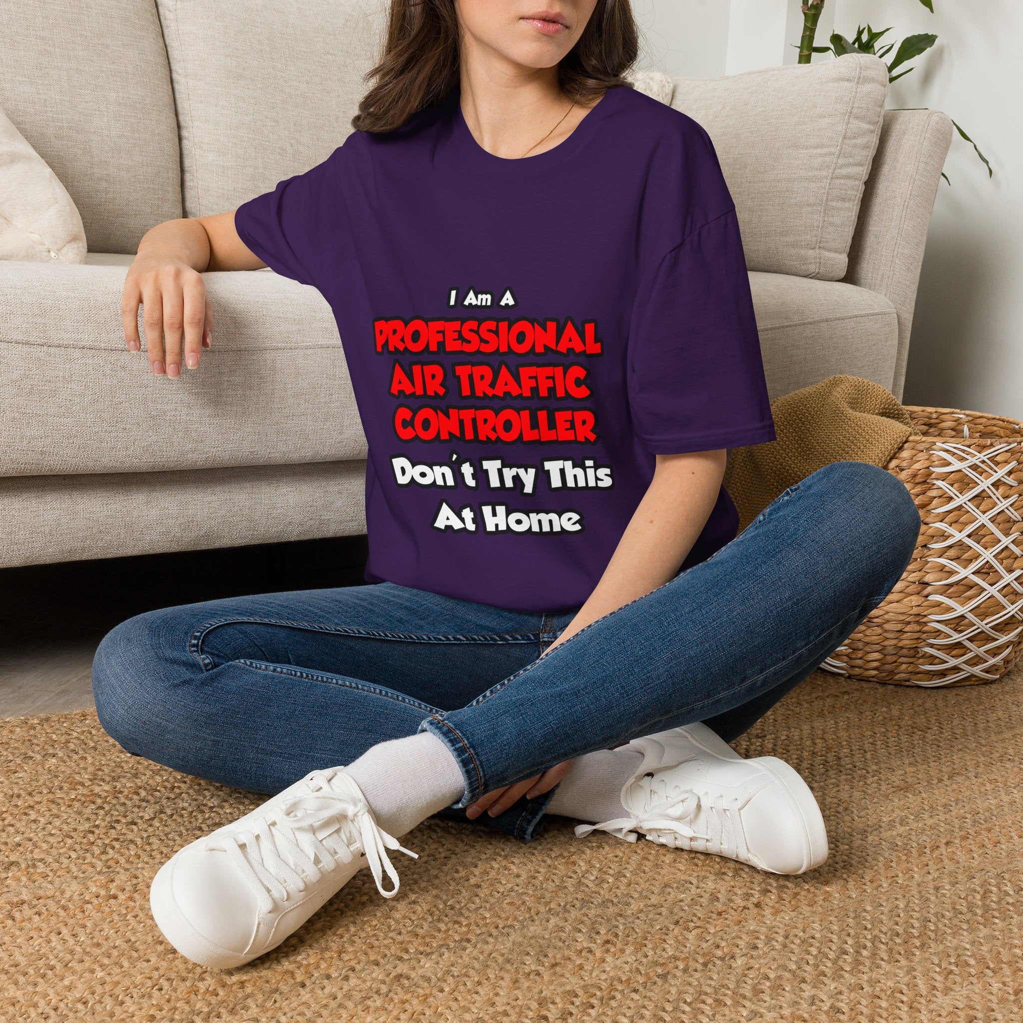 Professional Air Traffic Controller ... Don't Try - Unisex Softstyle T-Shirt