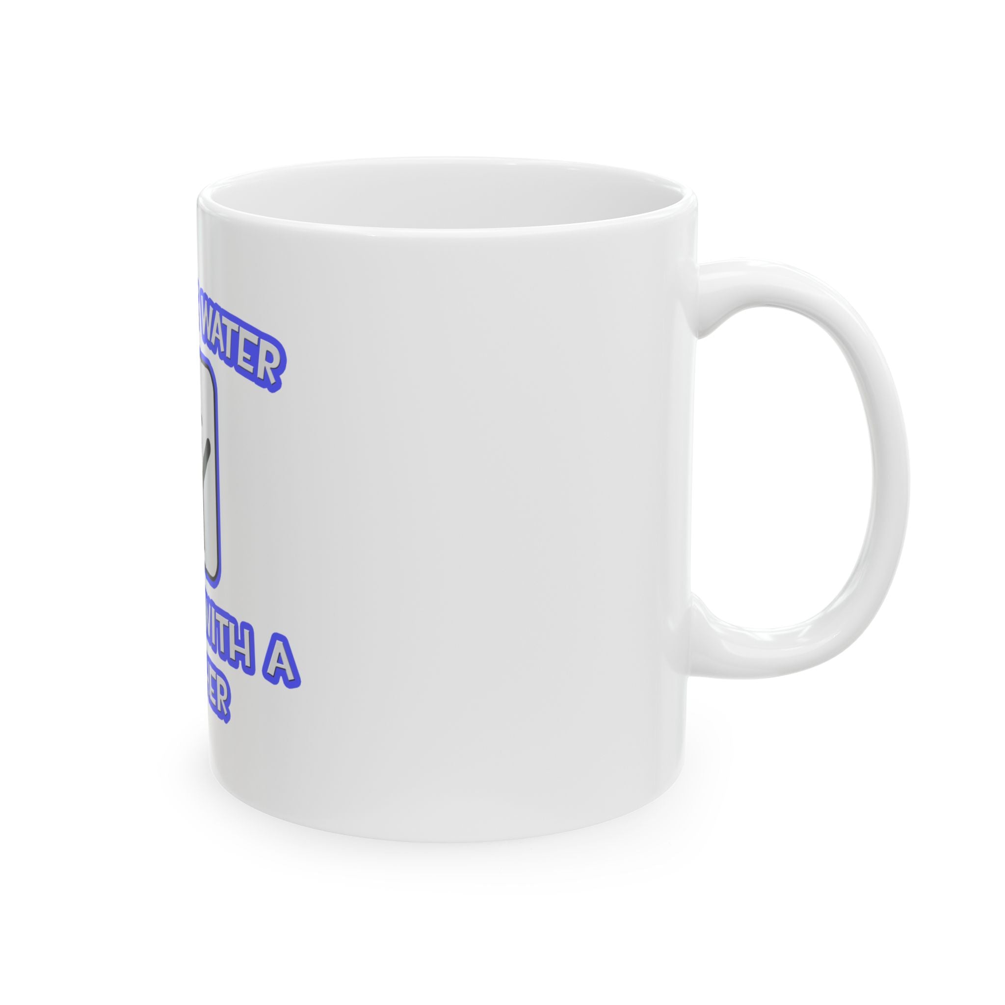 Conserve Water .. Shower With a Teacher - Ceramic Mug, (11oz, 15oz)