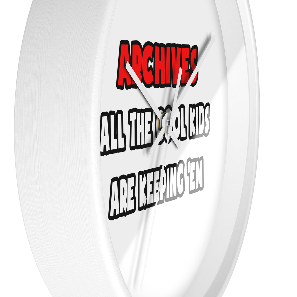 Funny Archivist Shirts and Gifts - Wall Clock