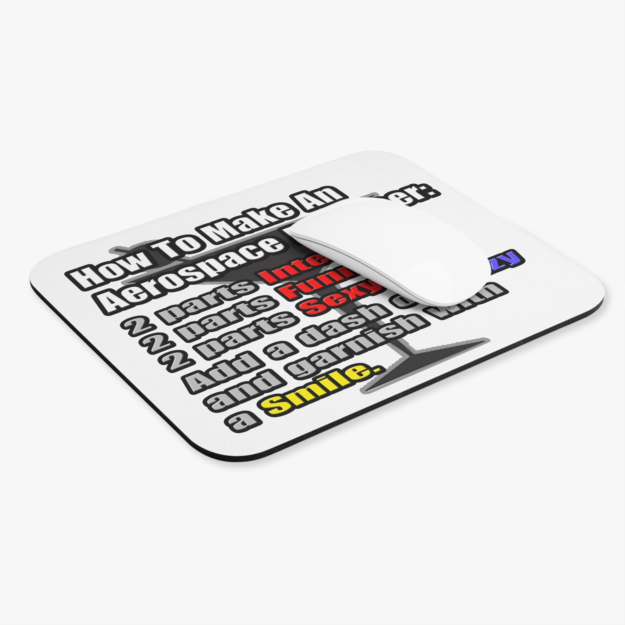 How To Make an Aerospace Engineer - Mouse Pad (Rectangle)