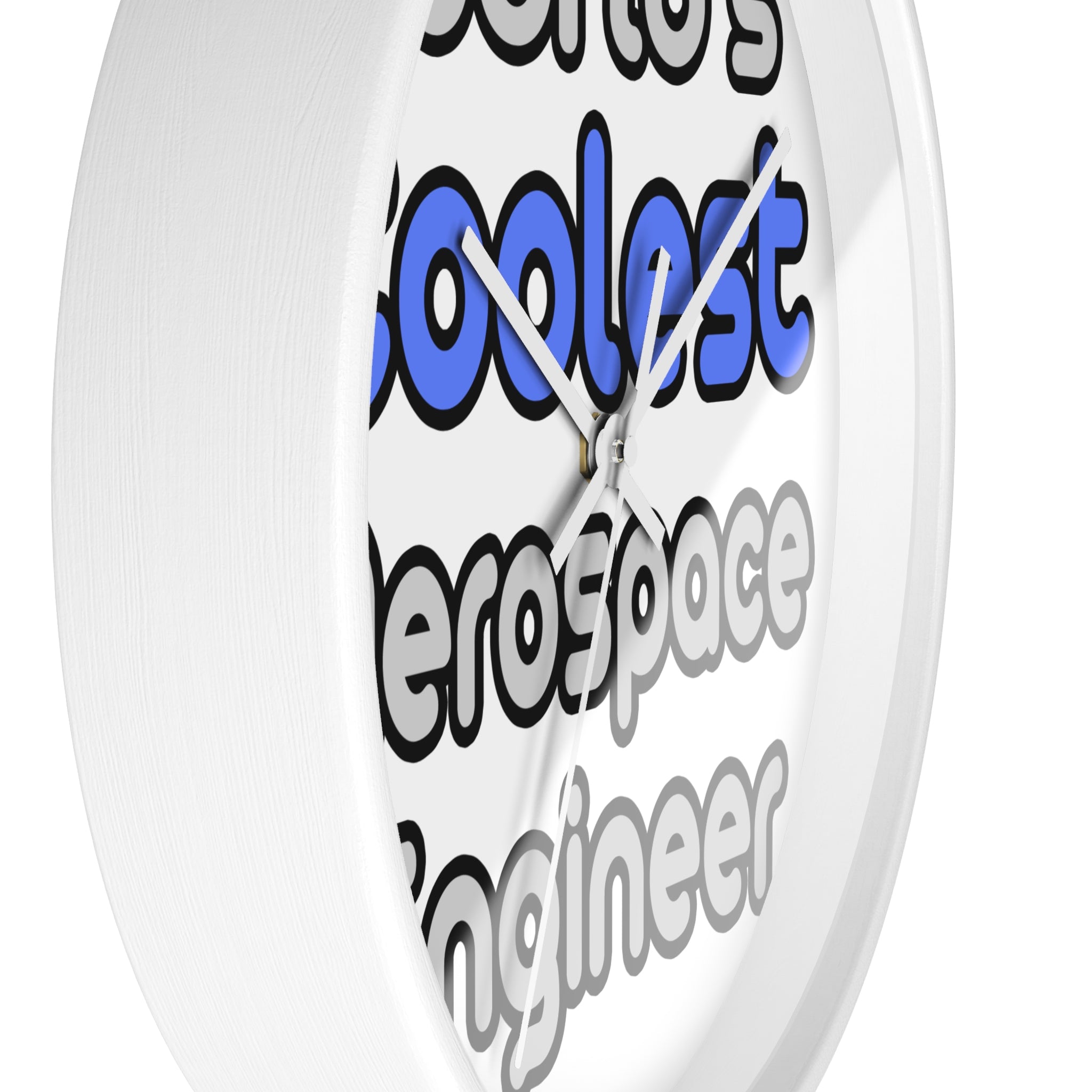World's Coolest Aerospace Engineer - Wall Clock