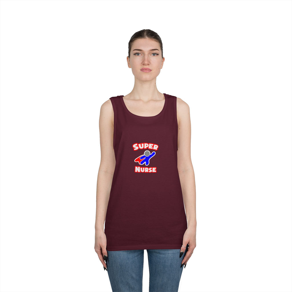 Super Nurse (2) - Unisex Heavy Cotton Tank Top