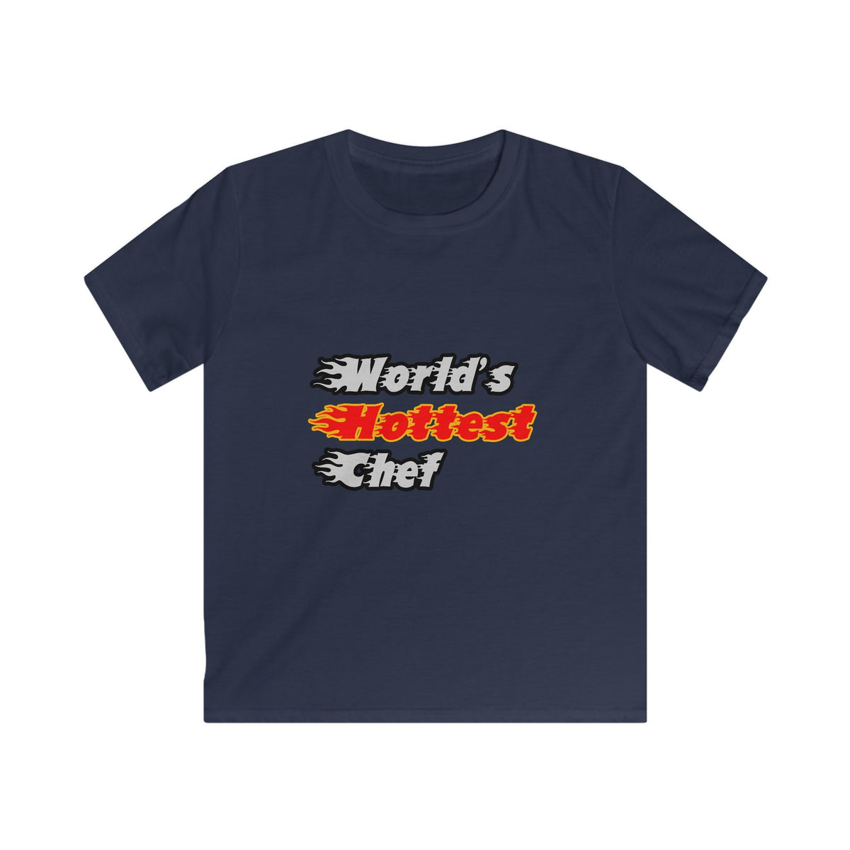 World's Hottest Chef - Kids Softstyle Tee