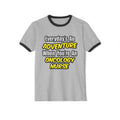 Everyday's An Adventure...Oncology Nurse - Unisex Cotton Ringer T-Shirt