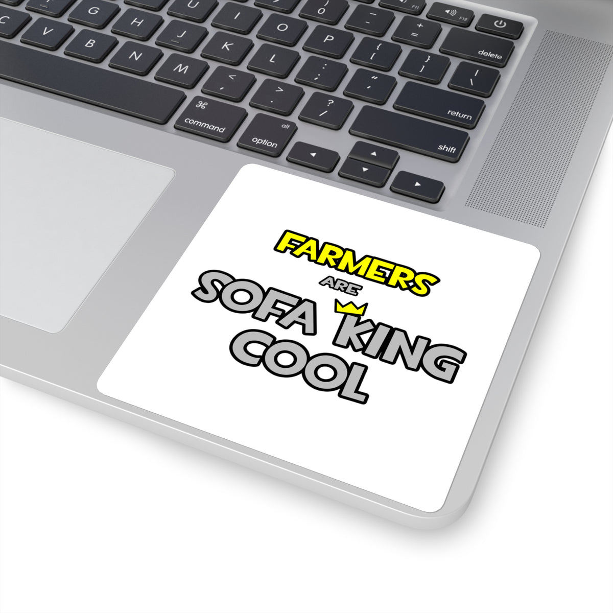 Farmers Are Sofa King Cool - Square Stickers