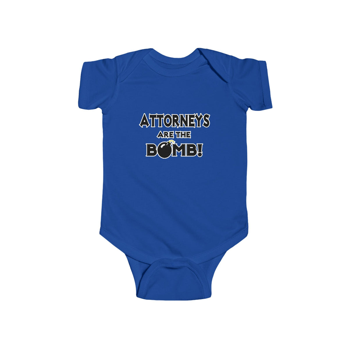 Attorneys Are The Bomb! - Infant Fine Jersey Bodysuit