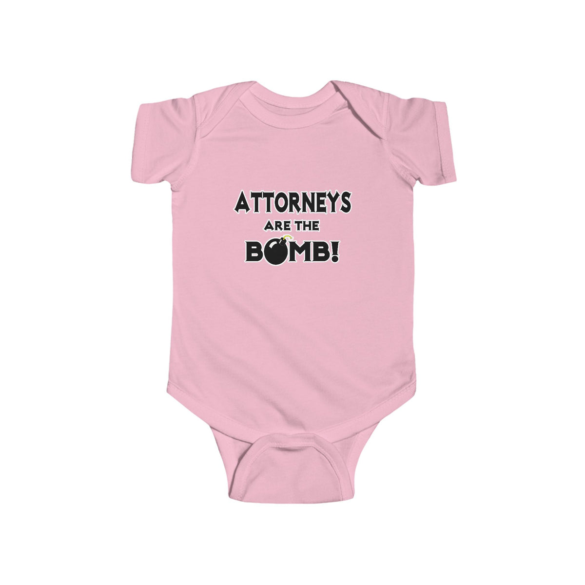 Attorneys Are The Bomb! - Infant Fine Jersey Bodysuit