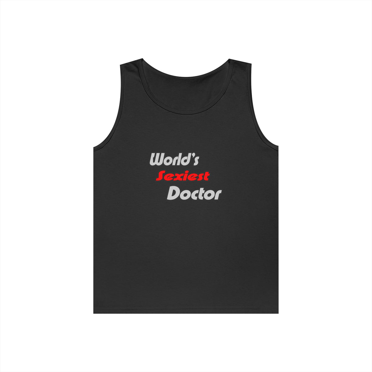 World's Sexiest Doctor - Unisex Heavy Cotton Tank Top