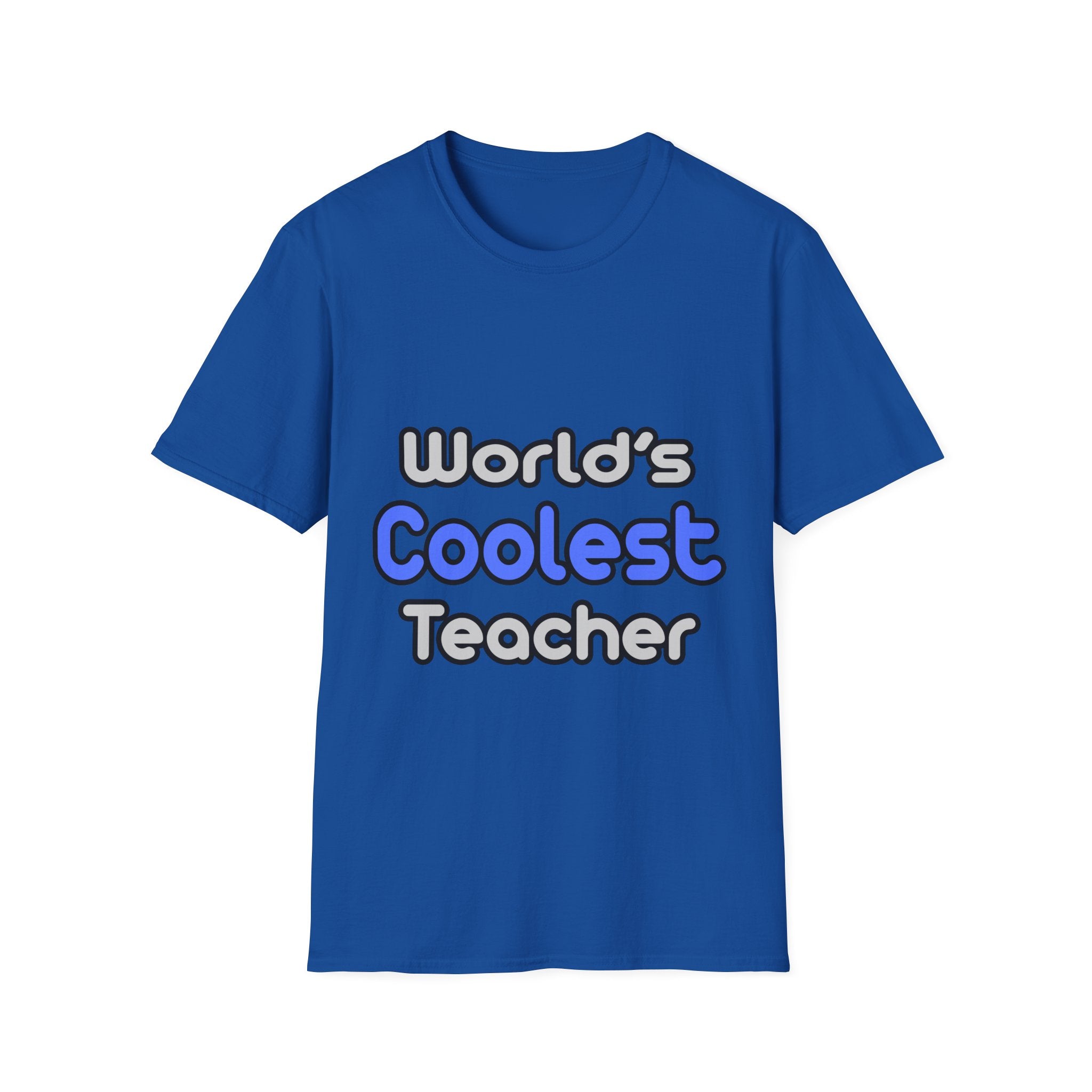 World's Coolest Teacher - Unisex Softstyle T-Shirt