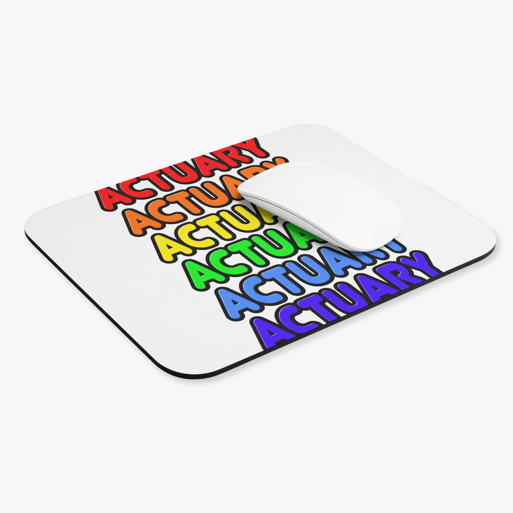 Rainbow Actuary - Mouse Pad (Rectangle)