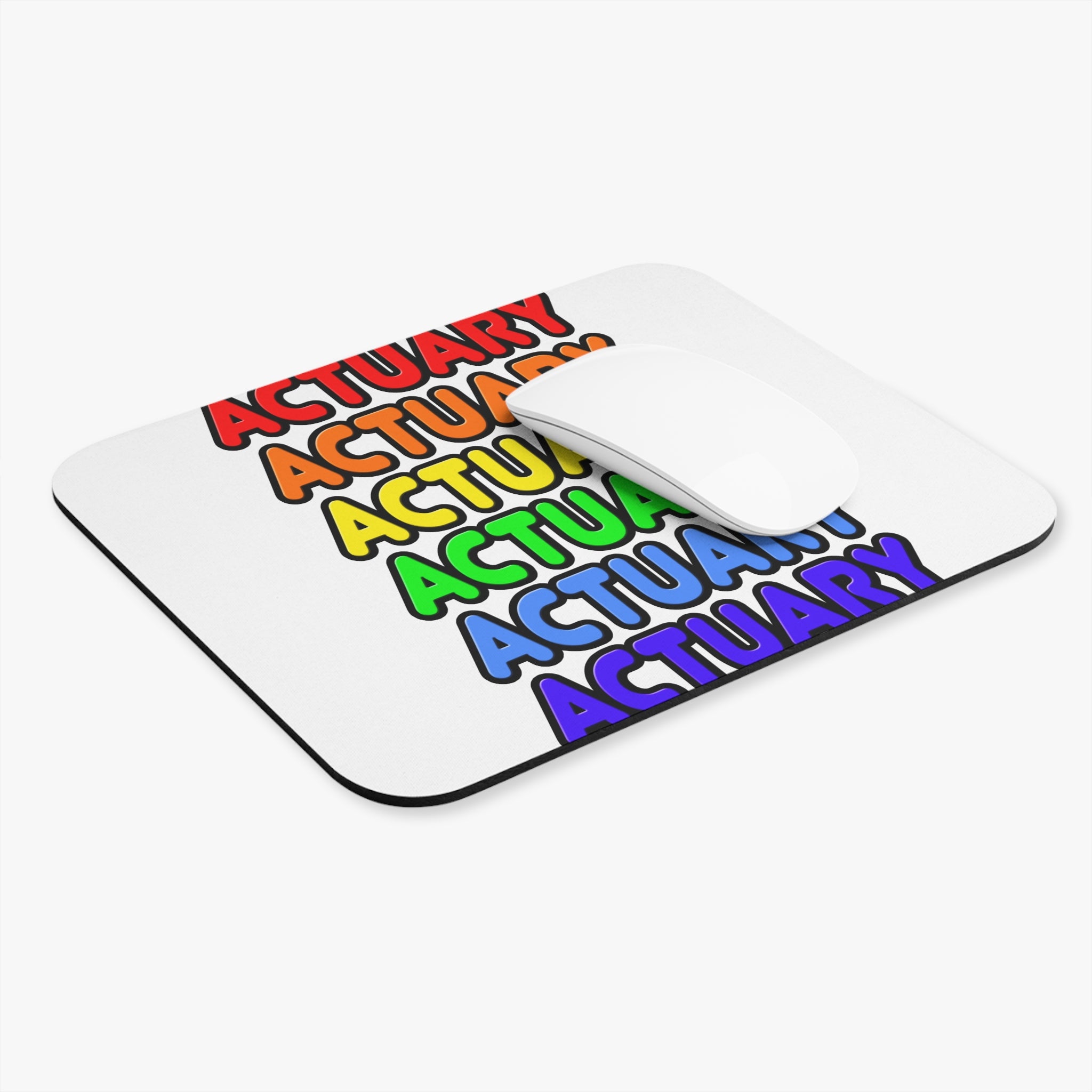 Rainbow Actuary - Mouse Pad (Rectangle)