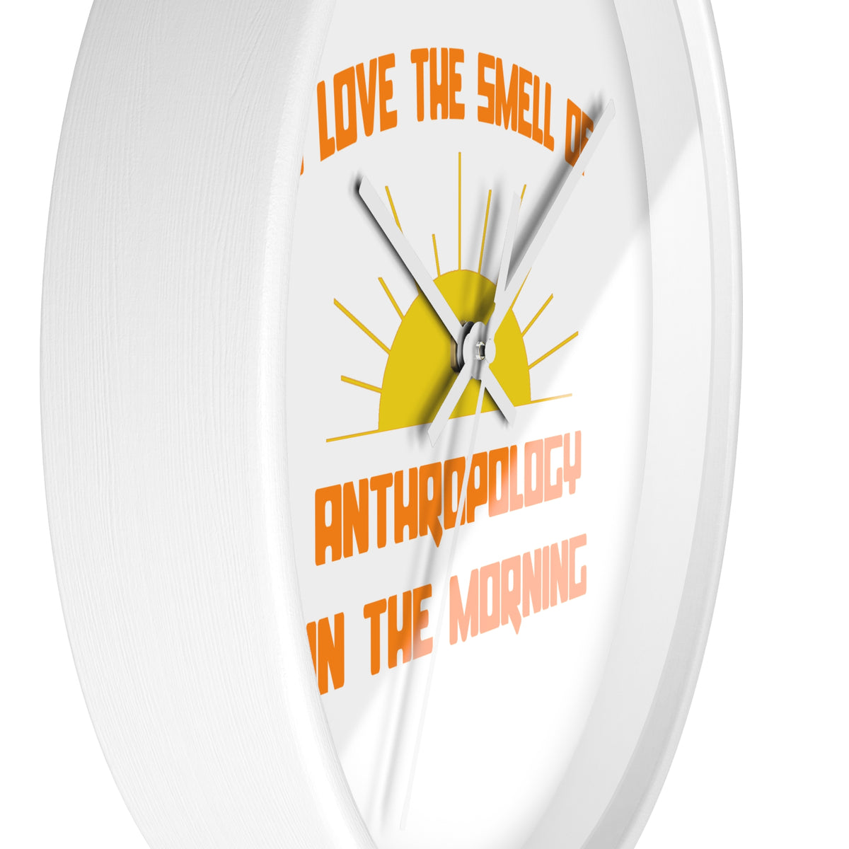 Smell of Anthropology in the Morning - Wall Clock
