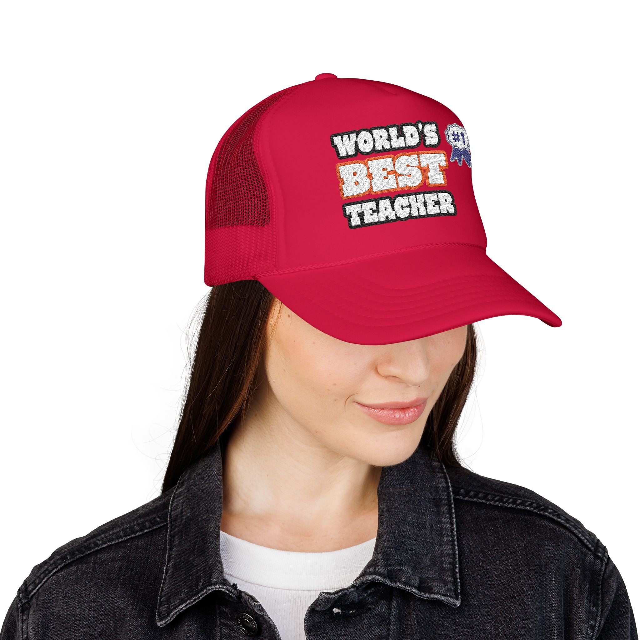 World's Best Teacher - Foam Trucker Hat