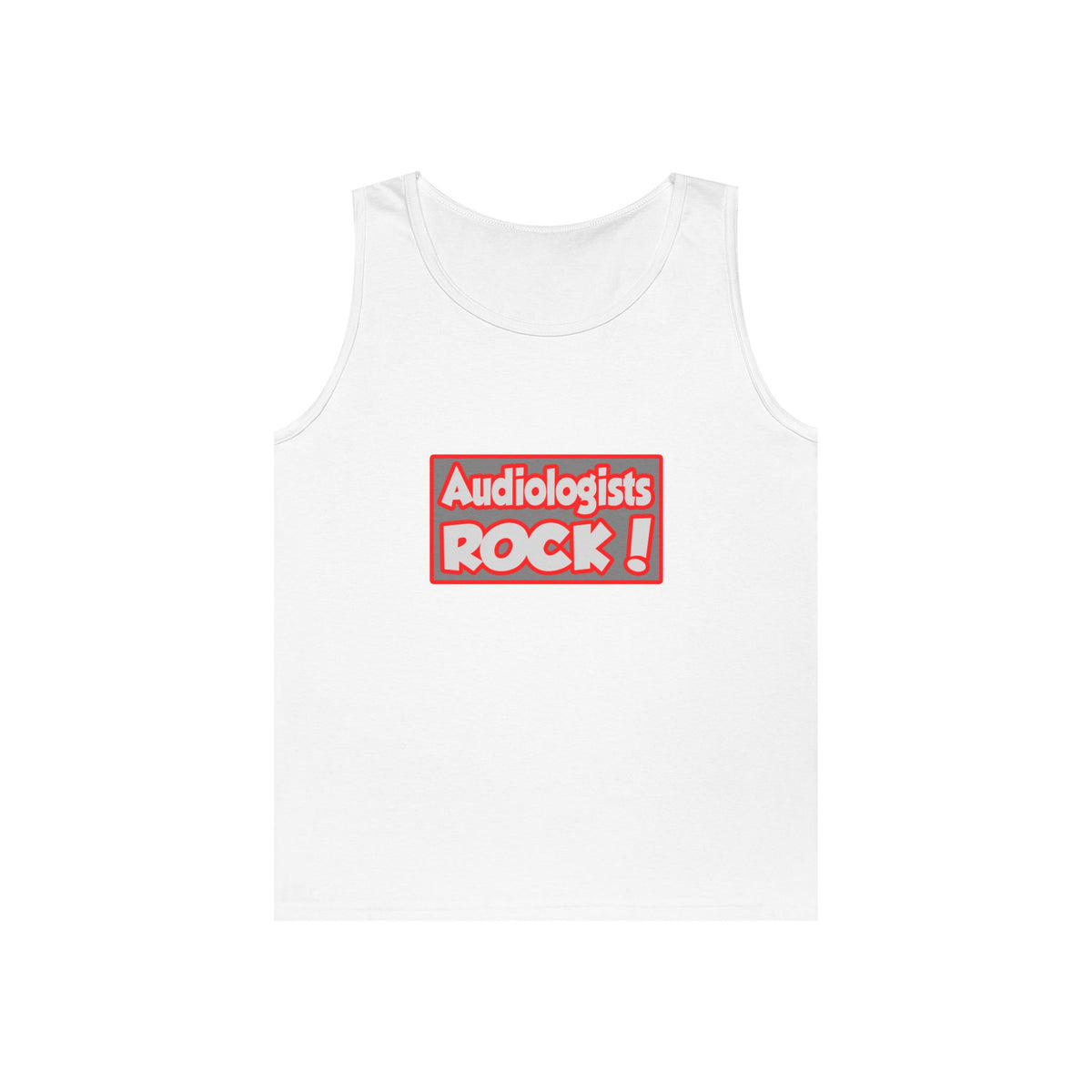 Audiologists Rock! - Unisex Heavy Cotton Tank Top