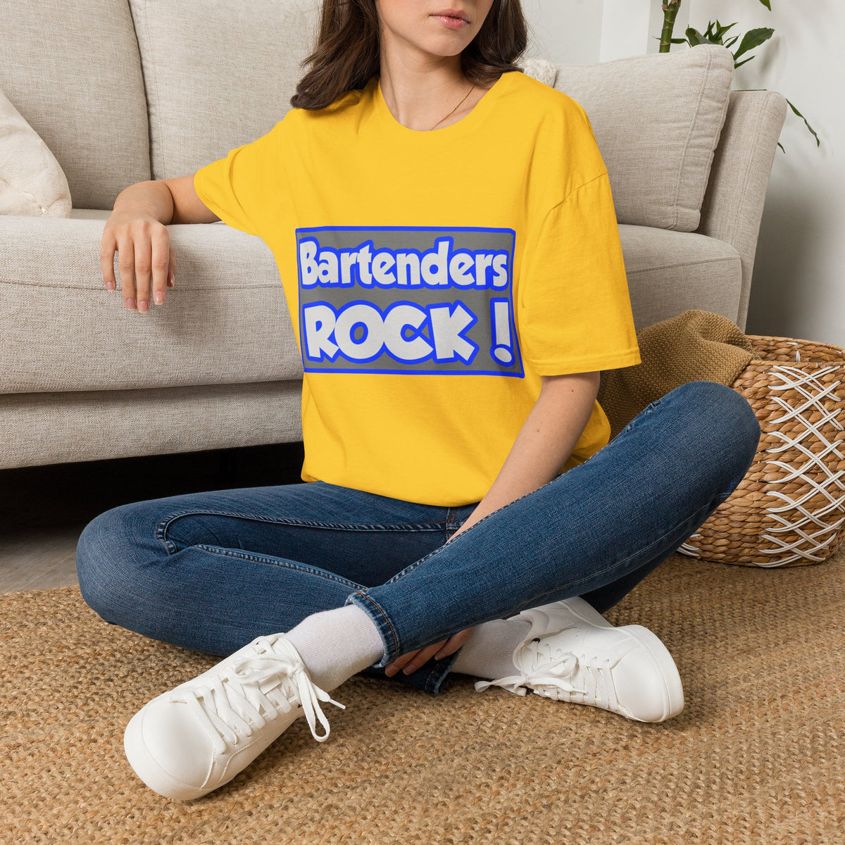 Bartenders Rock! - Unisex Softstyle T-Shirt