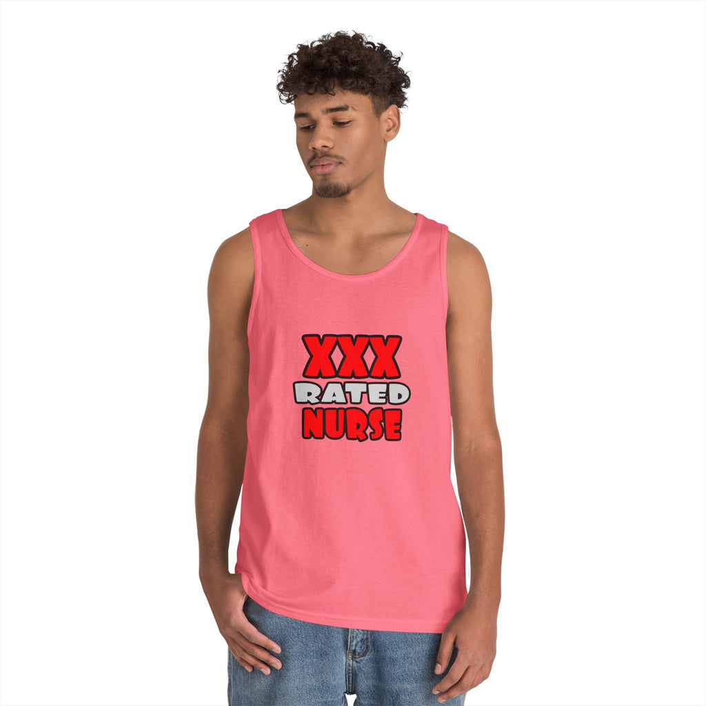 XXX Rated Nurse - Unisex Heavy Cotton Tank Top