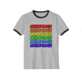Rainbow Anthropologist - Unisex Cotton Ringer T-Shirt